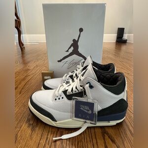 A Ma Maniére x Air Jordan 3 Retro OG SP 'Diffused Blue' Men's Size 10.5 NWT